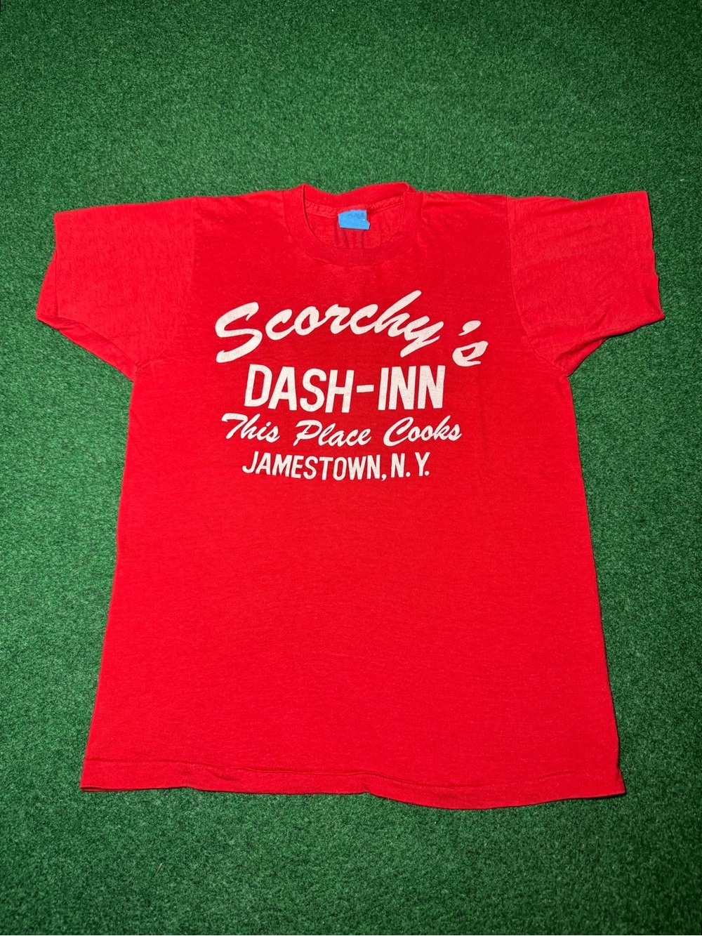 Scorchys Dash Inn Vintage T Shirt S/M 80s 90s This Place Cooks Shirt